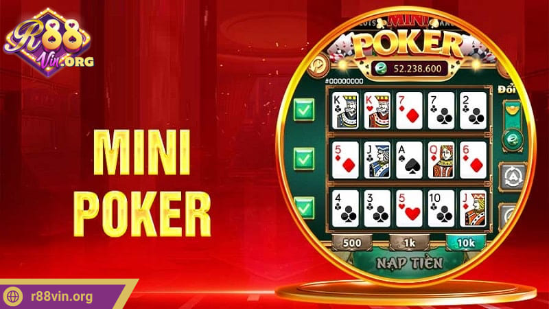 Luật tham gia mini poker R88