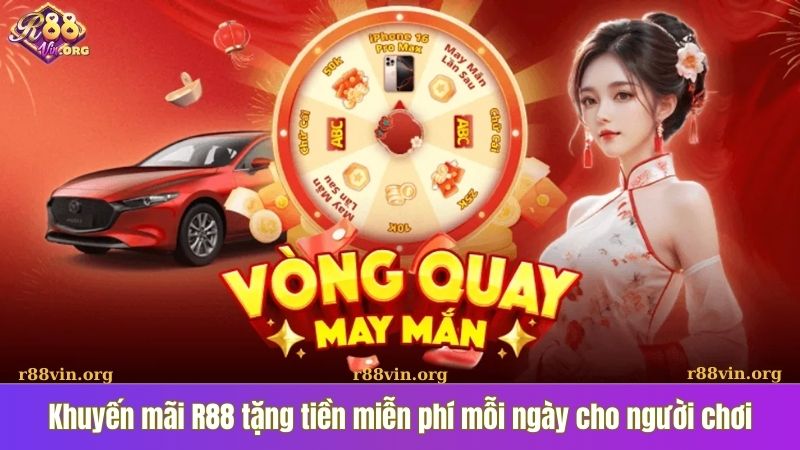 Khuyến mãi R88 tặng tiền miễn phí