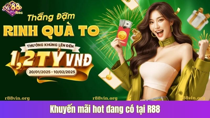 Khuyến mãi hot đang có tại R88